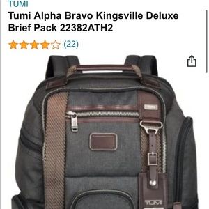Tumi Alpha Bravo Kingsville Deluxe Backpack